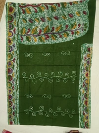 SKU0932 : Premium Supersoft Mulmul Cotton Fabric| Hand Batik | Lightweight, Soft & Breathable Cloth for Summer Wear - Soft Wash, Yes