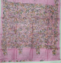 SKU0963 : Elegant Pure Tussar Saree | Kantha Stitch | Paddma Kantha - Kantha Stitch, Dry Wash Only, Yes