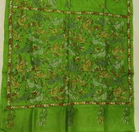 SKU0938 : Elegant Pure Silk Saree – Handwoven | Kantha Stitch - Kantha Stitch, Dry Clean Only, Yes