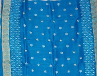 SKU0947 : Elegant Pure Silk Saree – Machine Woven | Embroidery - Dry Clean Only, Yes