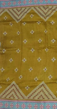 SKU0948 : Elegant Pure Silk Saree – Machine Woven | Embroidery - Dry Clean Only, Yes