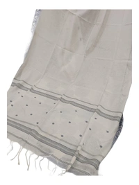 SKU0706 : Pure Khadi Cotton Saree – Handwoven, Lightweight & Breathable Fabric - Hand Wash, Yes