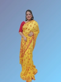 SKU0672 : Pure Khadi Cotton Saree – Handwoven, Lightweight & Breathable Fabric - Hand Wash, Yes
