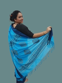 SKU0687 : Pure Khadi Cotton Saree – Handwoven, Lightweight & Breathable Fabric - Hand Wash, Yes