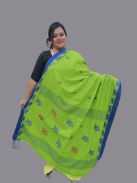 SKU0702 : Pure Khadi Cotton Saree – Handwoven, Lightweight & Breathable Fabric - Hand Wash, Yes