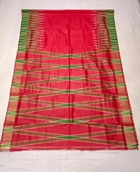 SKU0982 | Indian Soft Bishnupuri Katan Silk Saree | Batik Saree | Premium Quality - Dry Wash Only, Yes