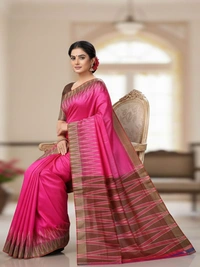 SKU0986 | Indian Soft Bishnupuri Katan Silk Saree | Batik Saree | Premium Quality - Dry Wash Only, Yes