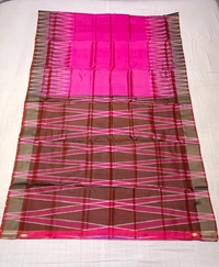 SKU0986 | Indian Soft Bishnupuri Katan Silk Saree | Batik Saree | Premium Quality - Dry Wash Only, Yes