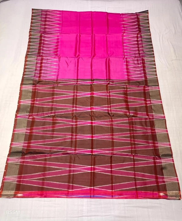 SKU0986 | Indian Soft Bishnupuri Katan Silk Saree | Batik Saree | Premium Quality - Dry Wash Only, Yes