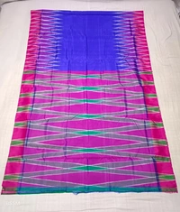 SKU0988 | Indian Soft Bishnupuri Katan Silk Saree | Batik Saree | Premium Quality - Dry Wash Only, Yes
