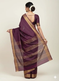 SKU1028 | Exclusive Indian Soft Bishnupuri Katan Silk Saree | Kolakhetra Saree | All Over Chain Motif - Dry Wash Only, Yes