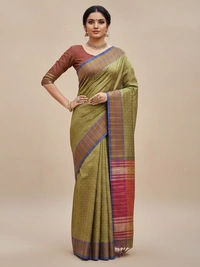 SKU0974 | Indian Soft Bishnupuri Katan Silk Saree | All body Dot Design | Premium Quality - Dry Wash Only, Yes