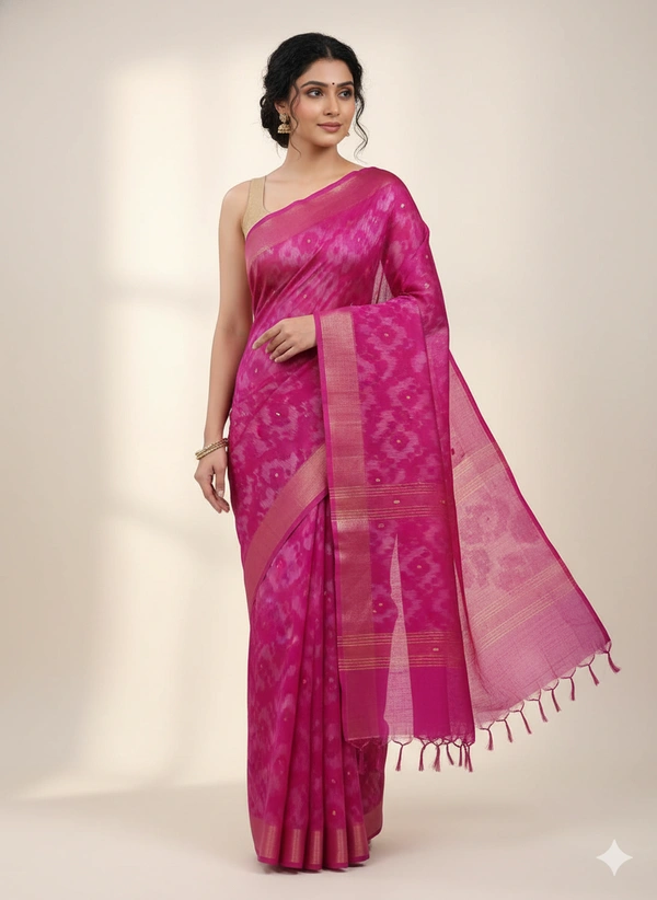  SKU1183 : Elegant Dhakai Jamdani - Hand Wash, No