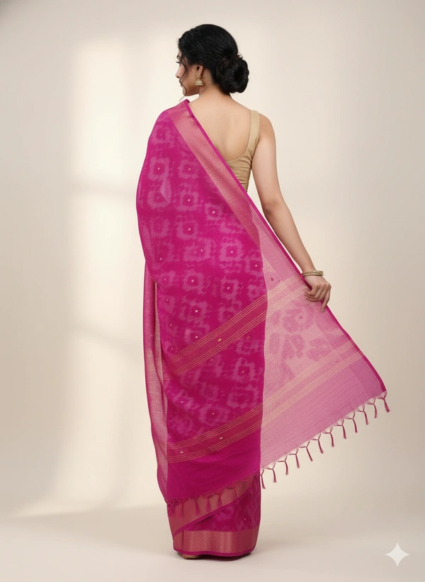  SKU1183 : Elegant Dhakai Jamdani - Hand Wash, No