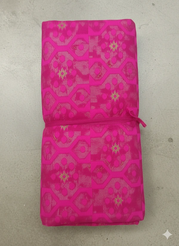 SKU1184 : Elegant Dhakai Jamdani - Hand Wash, No