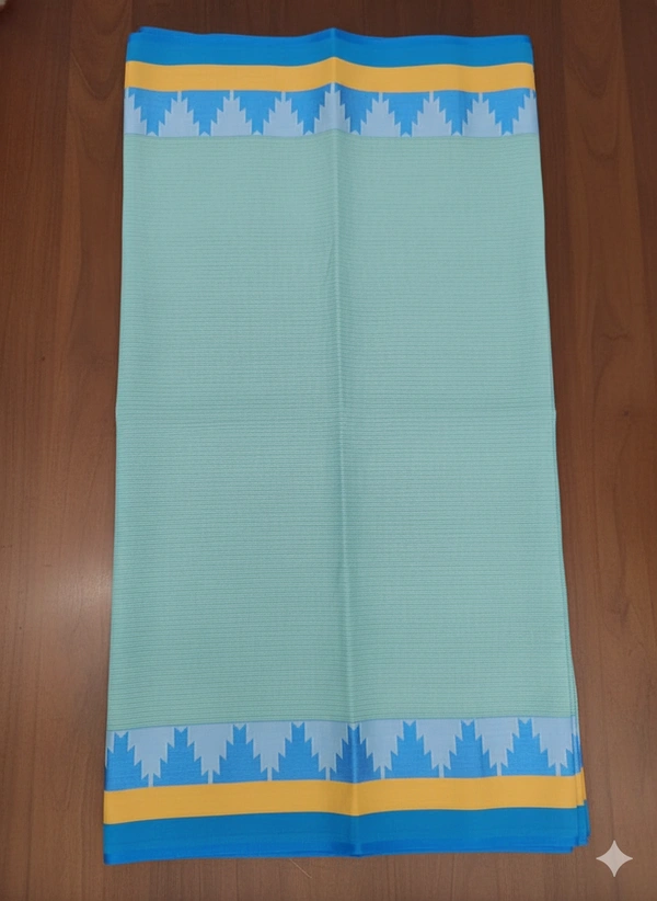 SKU1194 : Pure Khadi Cotton Saree – Handwoven, Lightweight & Breathable Fabric - Hand Wash, No