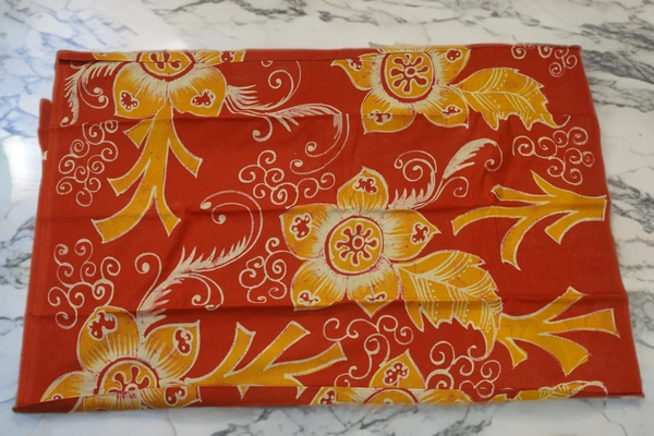 SKU0715 : Pure Cotton – Premium Wax Batik Fabric – Handcrafted, Soft & Breathable - Hand Wash, No