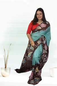 SKU-0726 : Elegant Pure Silk Murshidabad Saree – Handcrafted Traditional Weave - Hand Wash Only, Yes