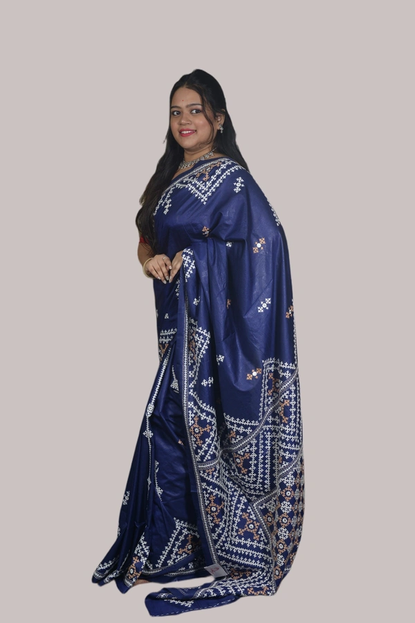 SKU-0730 : Pure Silk Saree – Elegant Handwoven Traditional Saree for Women - Dry Wash, Yes