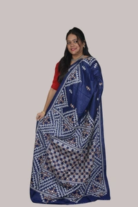 SKU-0730 : Pure Silk Saree – Elegant Handwoven Traditional Saree for Women - Dry Wash, Yes