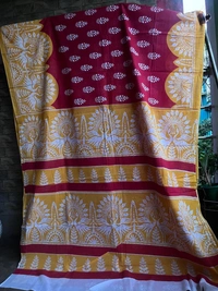 SKU0784 : Premium Mulmul Cotton Fabric | Lightweight, Soft & Breathable Cloth for Summer Wear - Soft Wash, No