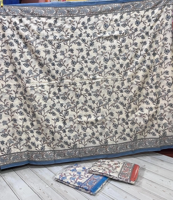 SKU0796 : Premium Mulmul Cotton Fabric | Lightweight, Soft & Breathable Cloth for Summer Wear - Soft Wash, No