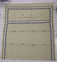 SKU1122 : Dhanekhali Tant Pure Handloom Cotton Saree – Handwoven, Lightweight & Breathable Fabric - Dry Wash, Yes