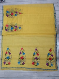 SKU1141 : Resham Check Saree – Gorgeous, Lightweight & Breathable Fabric - Dry Wash, No