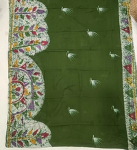 SKU0926 : Premium Supersoft Mulmul Cotton Fabric| Hand Batik | Lightweight, Soft & Breathable Cloth for Summer Wear - Soft Wash, Yes