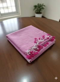 SKU1225 : Pure Khadi Cotton Saree – Handwoven, Lightweight & Breathable Fabric - Hand Wash, Yes