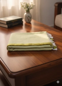 SKU1226 : Pure Khadi Cotton Saree – Handwoven, Lightweight & Breathable Fabric - Hand Wash, Yes