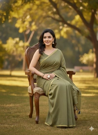 SKU1240 : Pure Khadi Cotton Saree – Handwoven, Lightweight & Breathable Fabric - Hand Wash, Yes