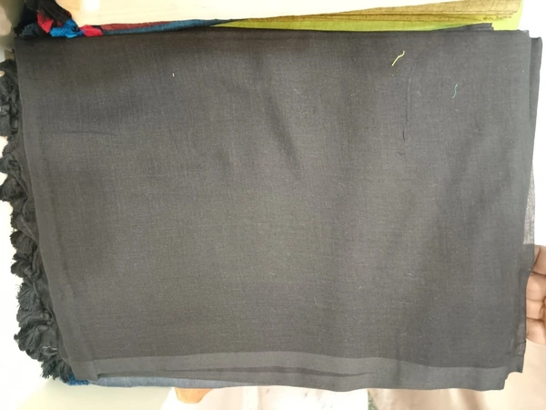SKU1213 : Pure Khadi Cotton Saree – Handwoven, Lightweight & Breathable Fabric - Hand Wash, Yes