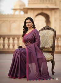 SKU1217 : Pure Khadi Cotton Saree – Handwoven, Lightweight & Breathable Fabric - Hand Wash, Yes