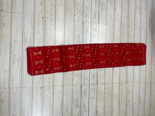 SKU1272 : Elegant Cotton Blend Jamdani Saree | Dhakai Jamdani - Hand Wash, Yes