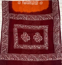  SKU-0826 : Elegant Semi Linen Saree – Lightweight, Breathable & Handwoven Elegance  - All