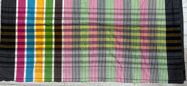 SKU0829 : Pure Khadi Cotton Saree – Handwoven, Lightweight & Breathable Fabric - Hand Wash, Yes