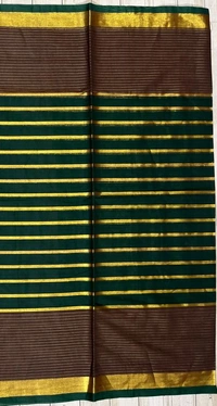 SKU0837 : Pure Kerol Cotton Saree – Handwoven, Lightweight & Breathable Fabric - Hand Wash, Yes