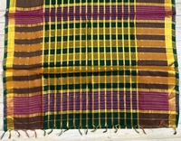 SKU0837 : Pure Kerol Cotton Saree – Handwoven, Lightweight & Breathable Fabric - Hand Wash, Yes