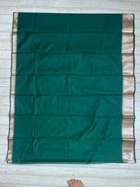 SKU0842 : Pure Handloom Cotton Saree – Handwoven, Lightweight & Breathable Fabric - Hand Wash, Yes
