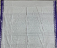 SKU0846 : Mulmul Cotton Saree, Lightweight saree - Hand Wash, No