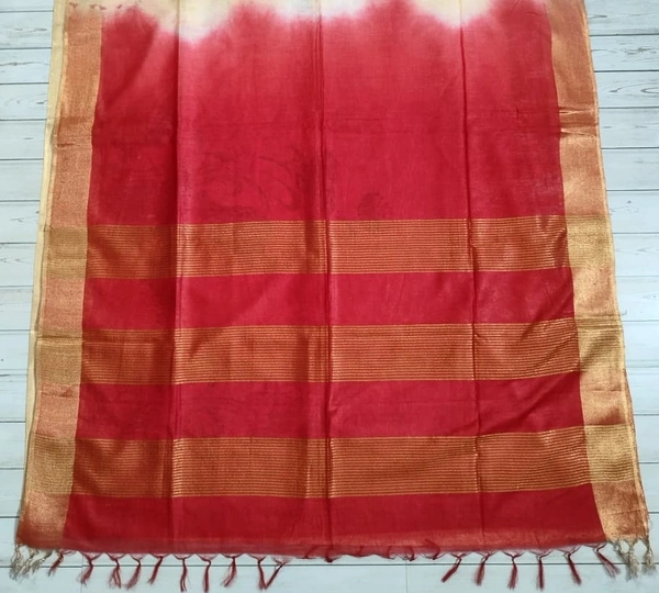 SKU0848 : Pure Khadi Cotton Saree – Handwoven, Lightweight & Breathable Fabric - Hand Wash, Yes