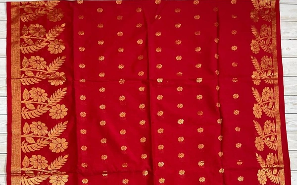 SKU-0819 : Elegant Handwoven Semi Silk Saree - Hand Wash, Yes