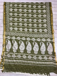 SKU0855 : Pure Supersoft Chanderi Cotton – Traditional saree - Hand Wash, Yes