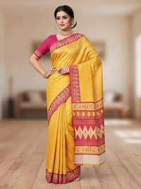 SKU0858 : Mulmul Cotton Saree, Lightweight saree - Hand Wash, No