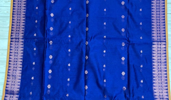 SKU-0820 : Elegant Handwoven Semi Silk Saree - Hand Wash, Yes