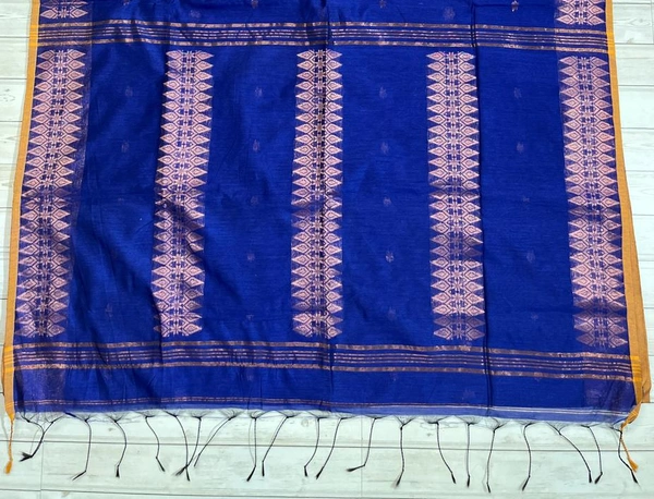 SKU-0820 : Elegant Handwoven Semi Silk Saree - Hand Wash, Yes