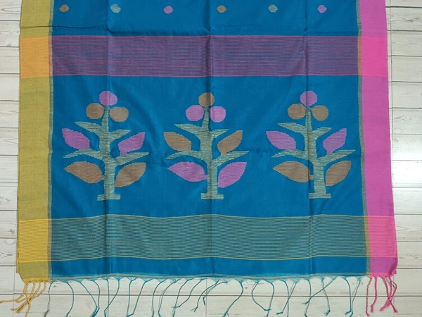 SKU0864 : Pure Handloom Cotton Saree – Handwoven, Lightweight & Breathable Fabric - Hand Wash, Yes