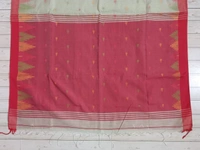 SKU0869 : Pure Handloom Cotton Saree – Handwoven, Lightweight & Breathable Fabric - Hand Wash, Yes