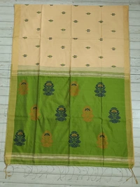 SKU0870 : Pure Handloom Cotton Saree – Handwoven, Lightweight & Breathable Fabric - Hand Wash, Yes